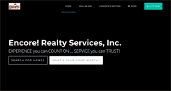 Desktop Screenshot of encorerealty.com